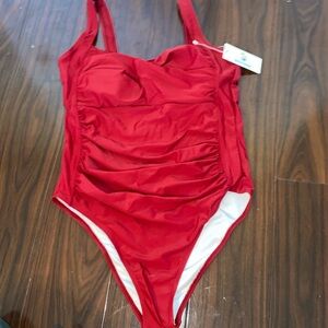 Brand new beachsissi red one piece